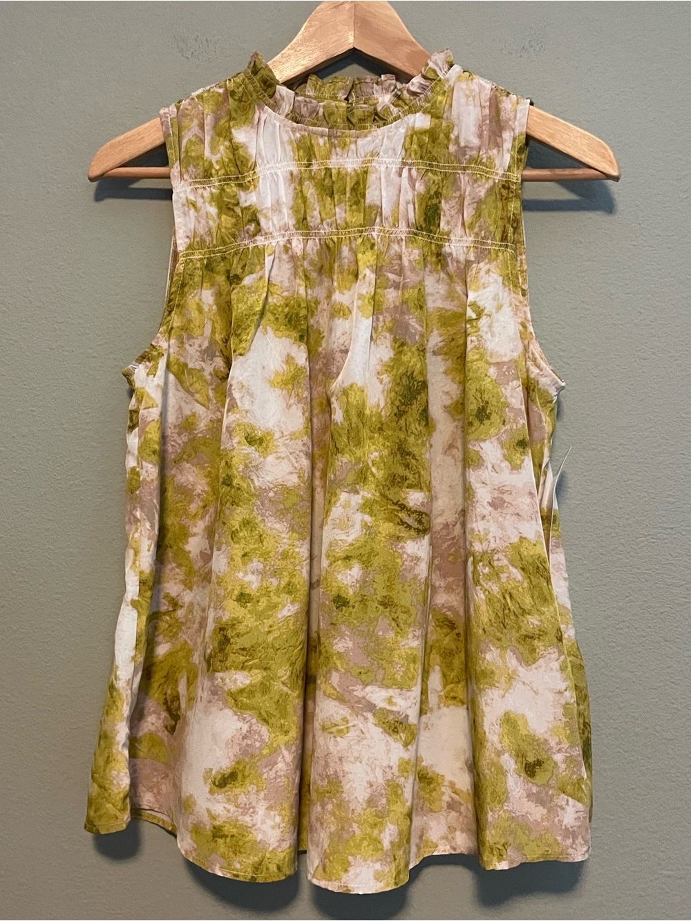 Joie Summer Porcelain Print Sleeveless Top - Size S